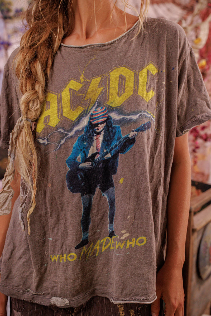 ACDC Ποιος Έκανε Ποιον Μπλουζάκι Earl Grey  - Image 2
