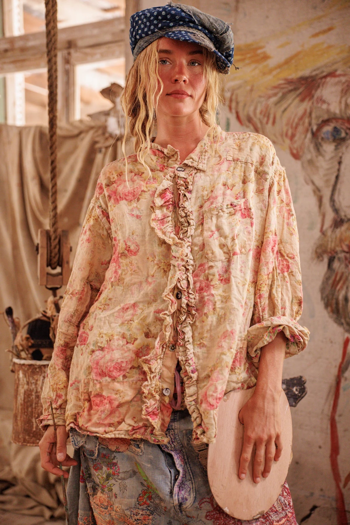 Floral Adison Workshirt