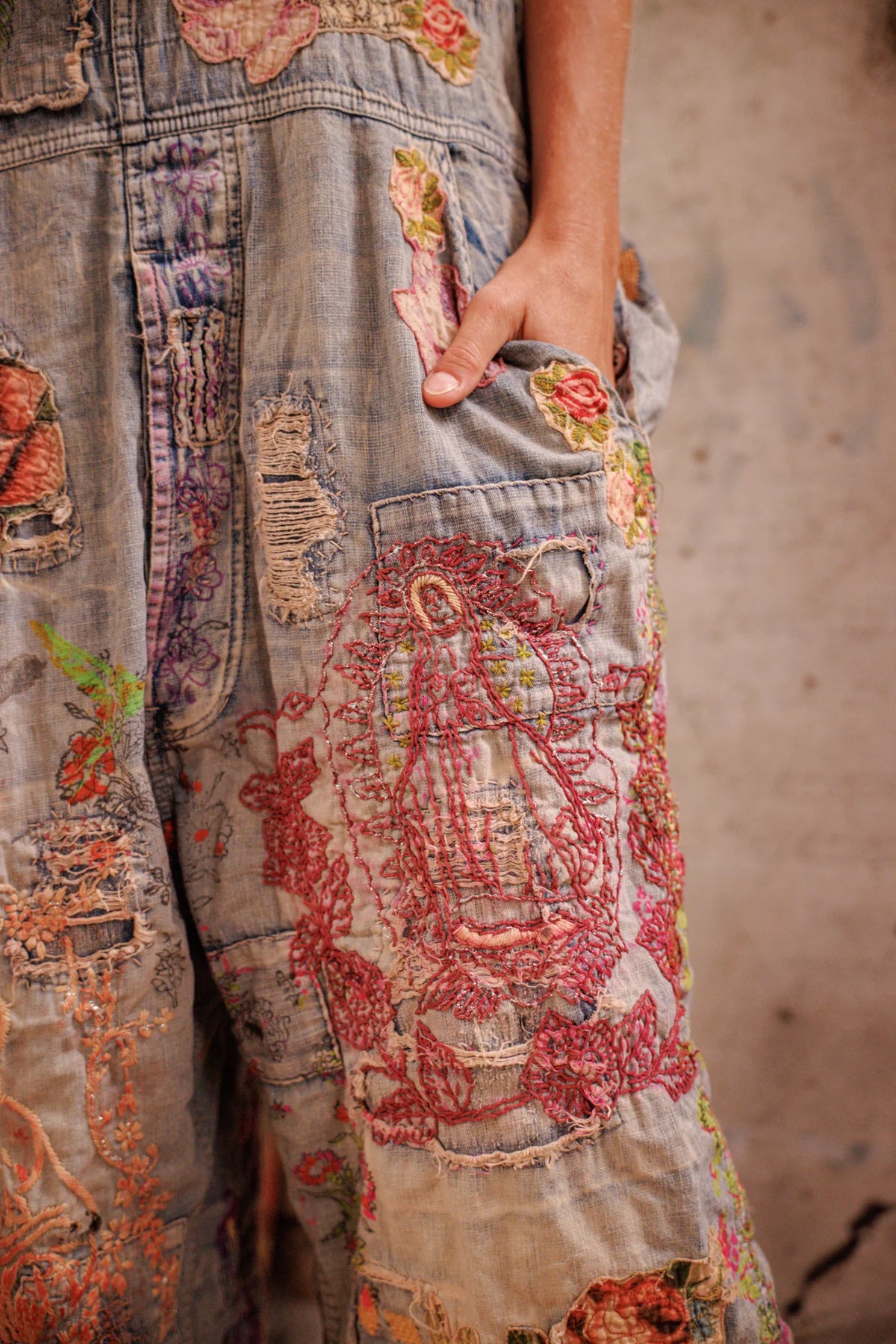 Benjamin Wide Leg Overalls