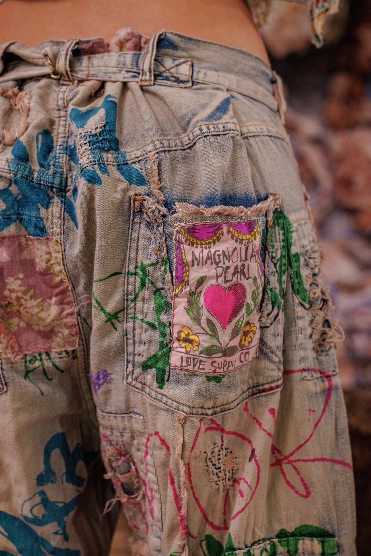 Amor Amor Miner Denims Ξεθωριασμένο Indigo 