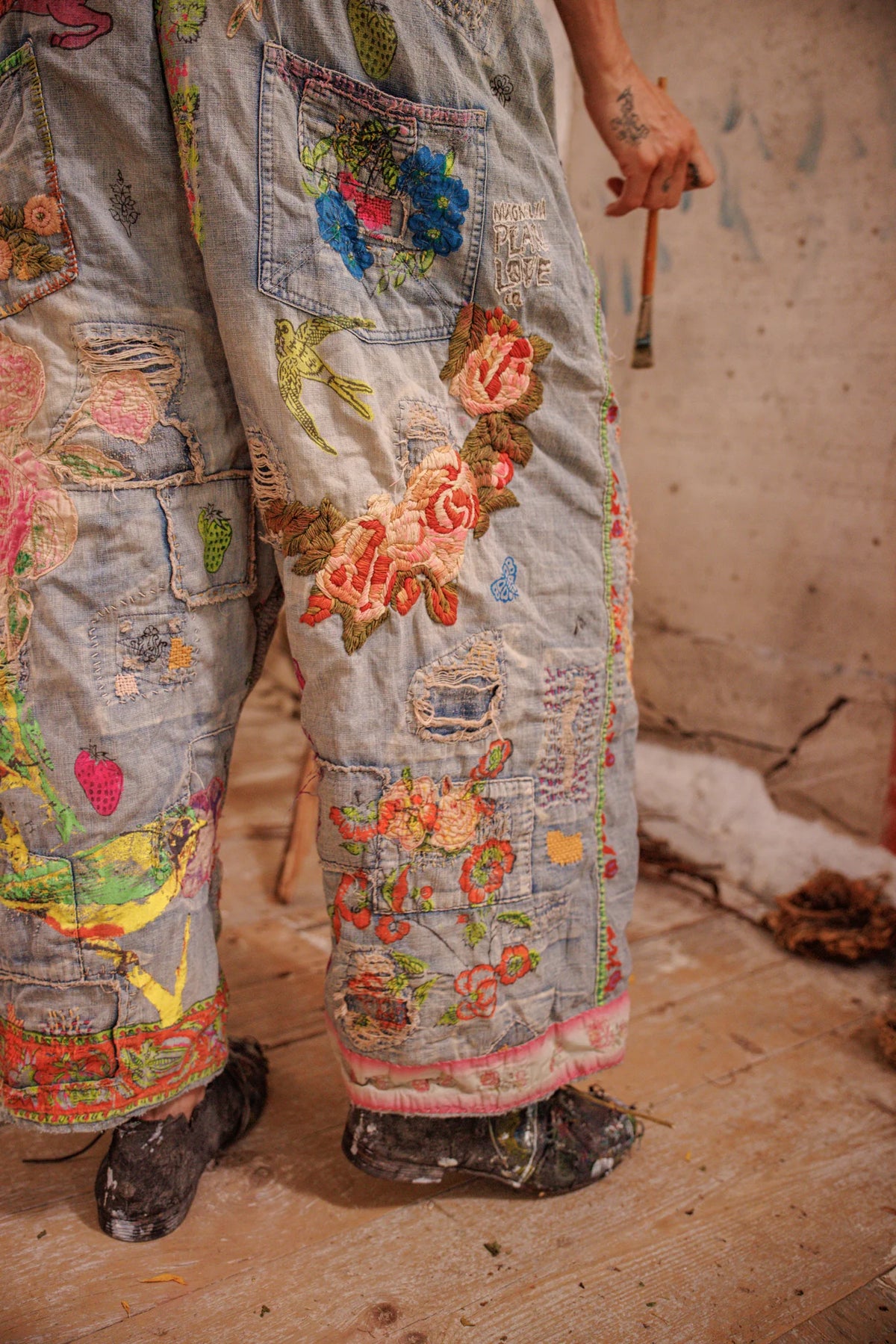 Benjamin Wide Leg Overalls