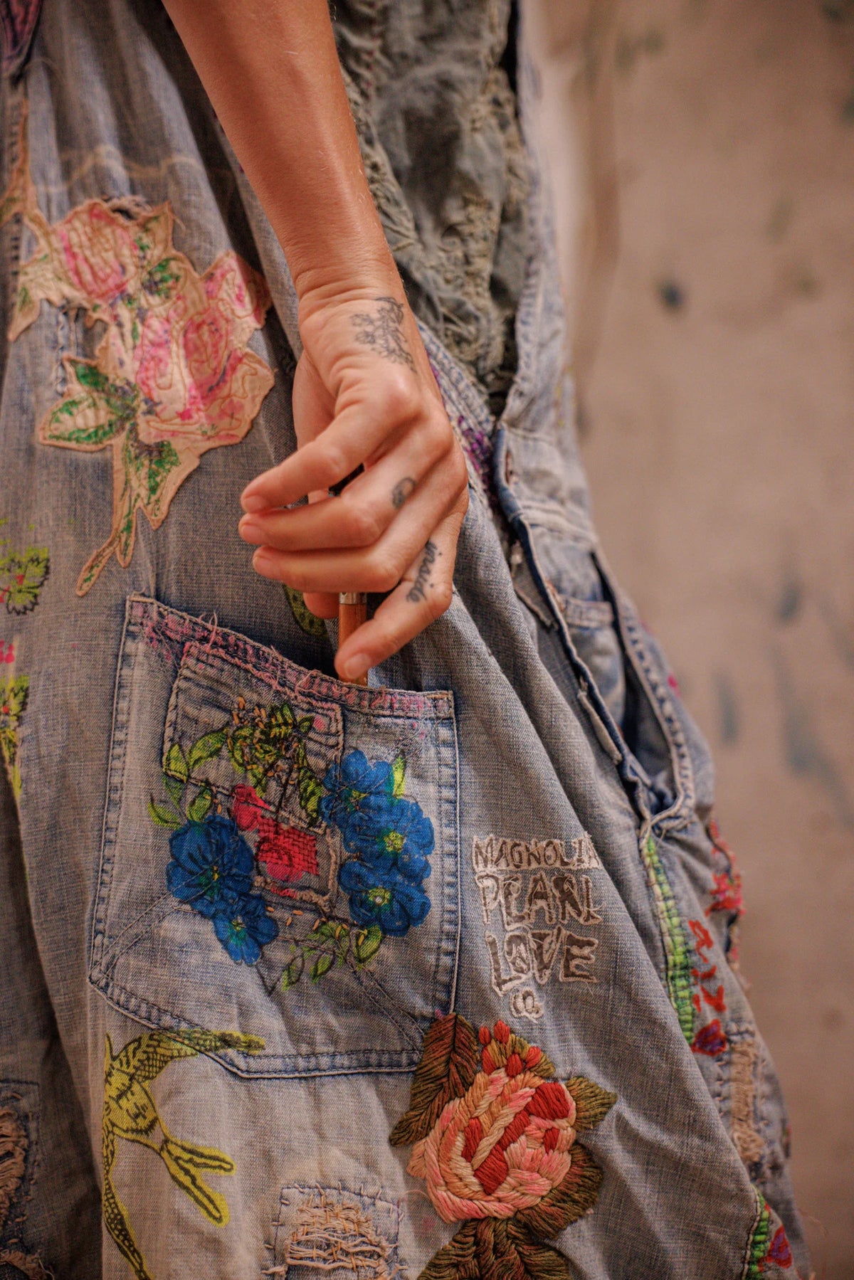 Benjamin Wide Leg Overalls