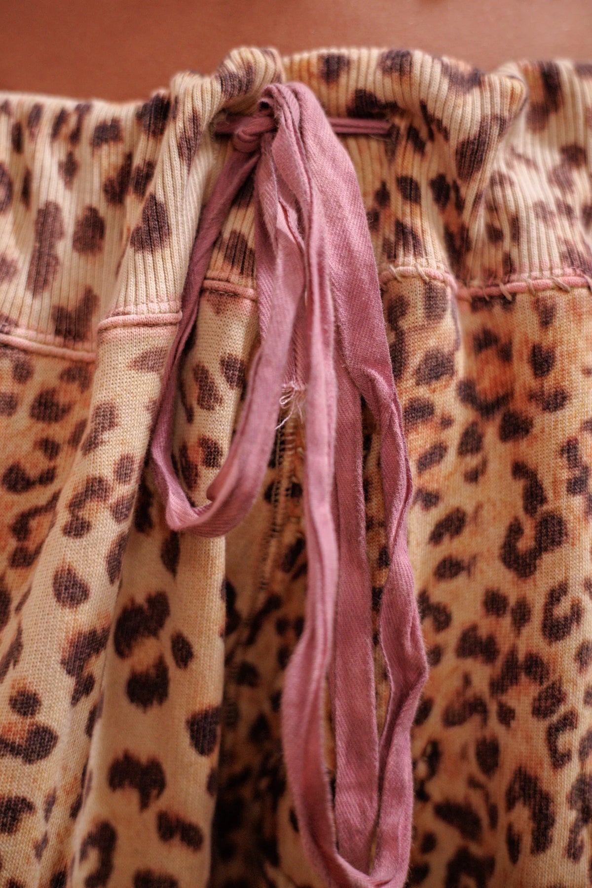 Leopard Cali Sweat Shorts
