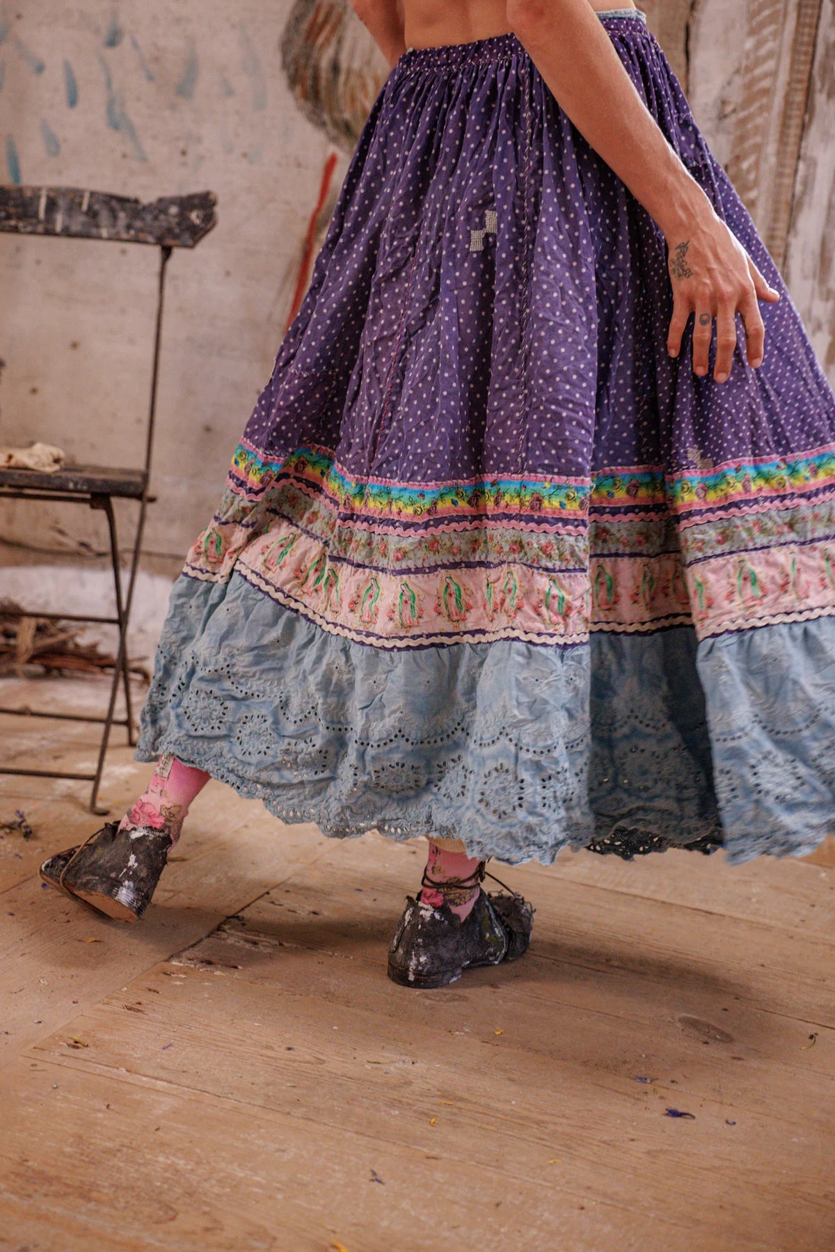 Piecewise Pissarro Skirt