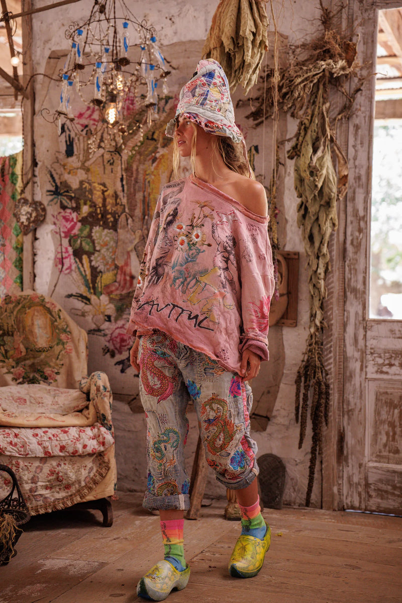 Η Αγάπη Είναι Πάντα Άλυτη Hermosa Sweatshirt Sunkissed Lychee  - Image 5