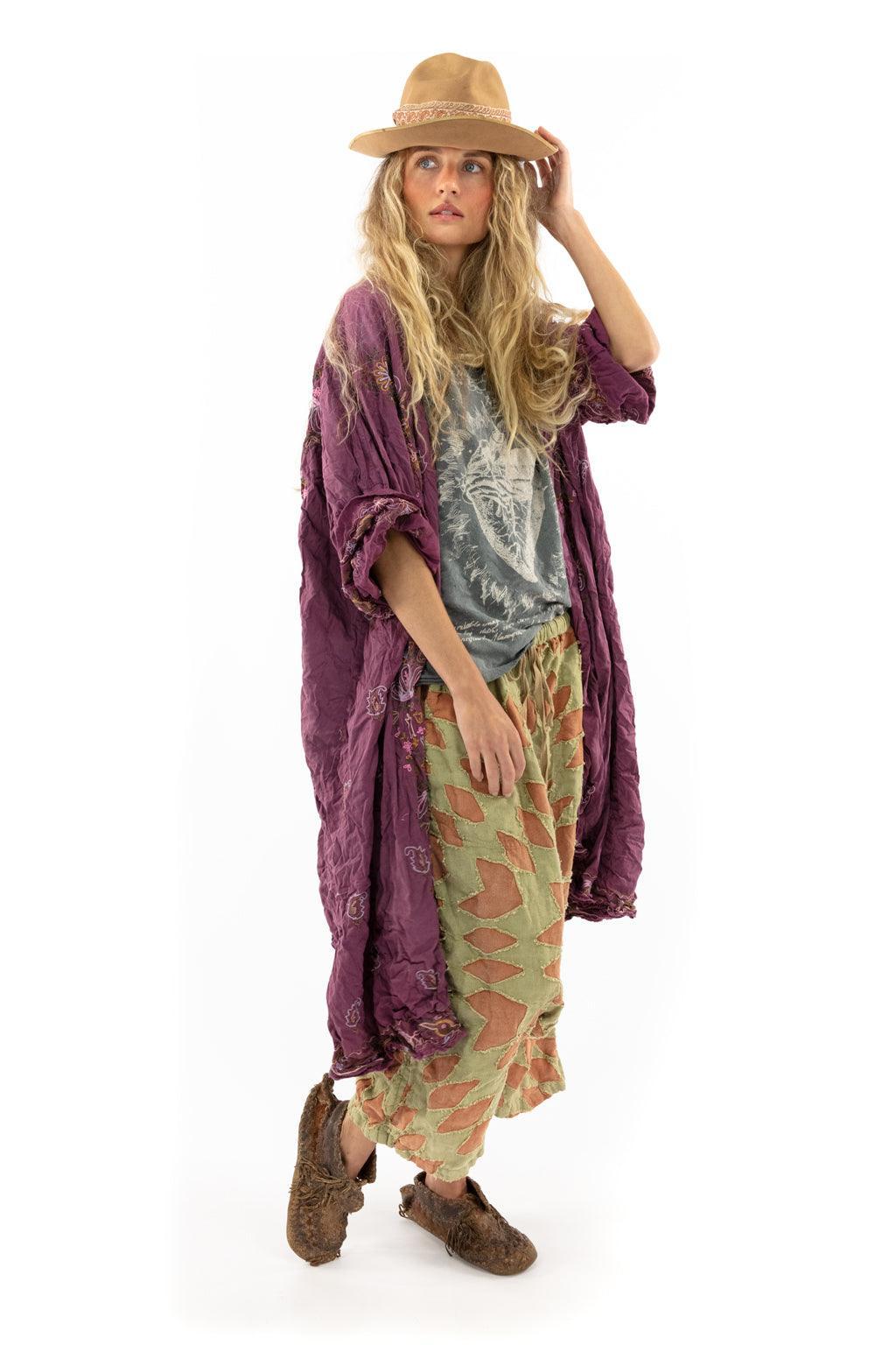 Embroidered Belinay Kimono - Magnolia Pearl Clothing