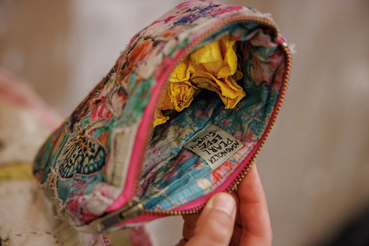 Prairie Clover Coin Pouch Magnolia Pearl Clothing