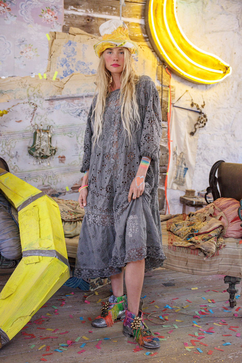 Vestido Dulcie con Ojales 