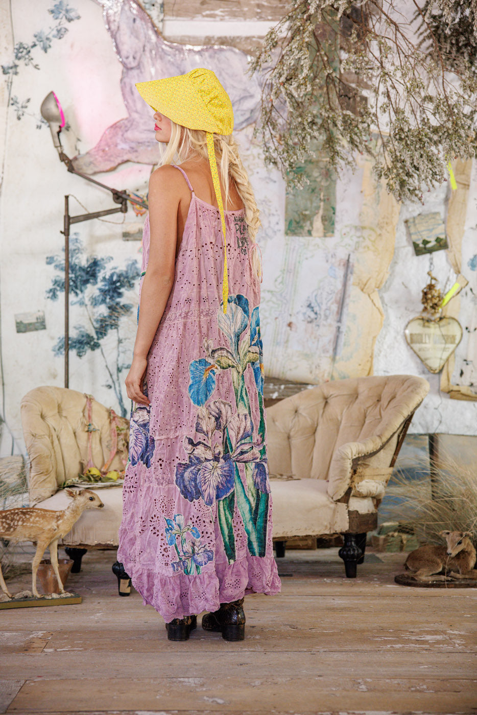 Рокля Eyelet Beya Iris Cami 