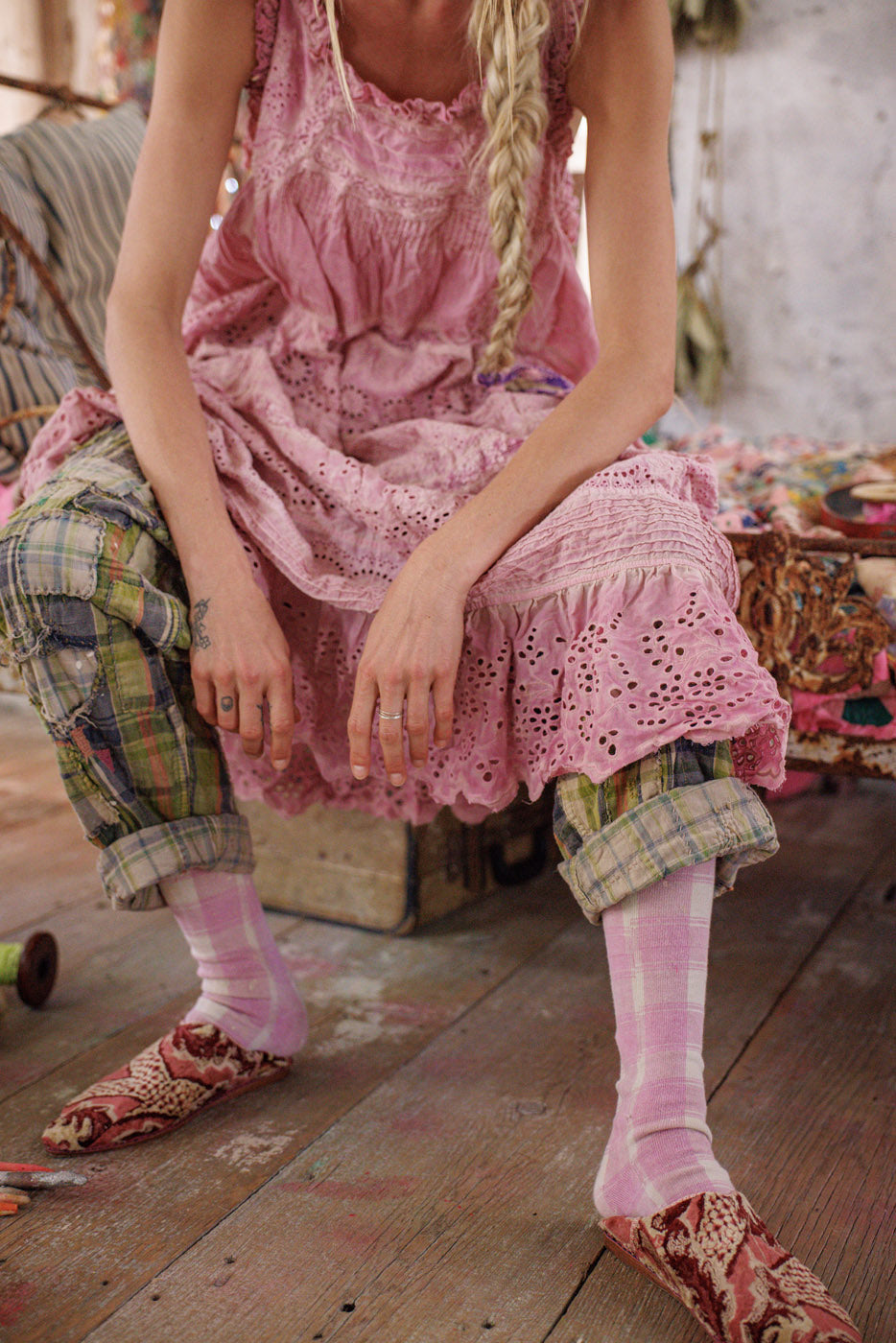 Eyelet Esti Cami Dress Magnolia Pearl Clothing