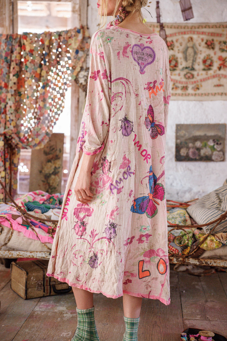 Cherub Amor Viggo Tee Dress Magnolia Pearl Clothing