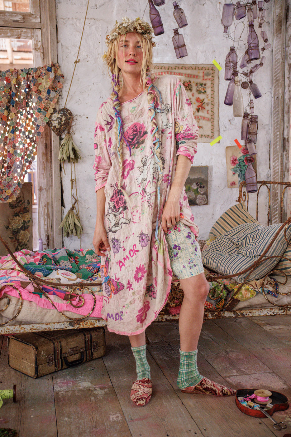 Cherub Amor Viggo Tee Dress Magnolia Pearl Clothing