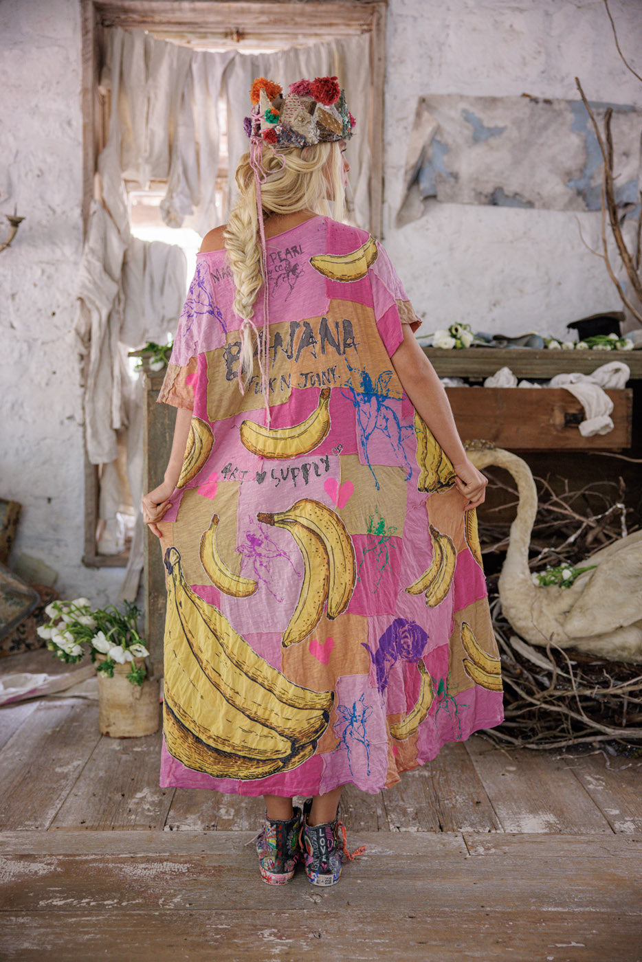 Funk N' Junk Graphics Tee Dress