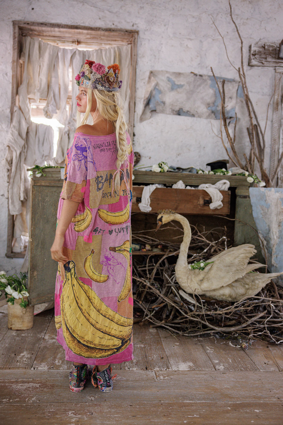 Funk N' Junk Graphics Tee Dress