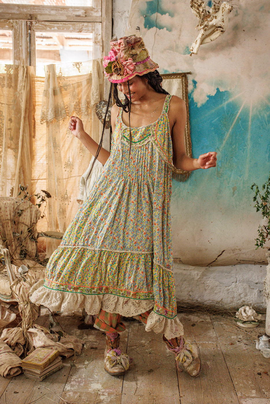Dalimis Sydni Sundress Manzanilla 