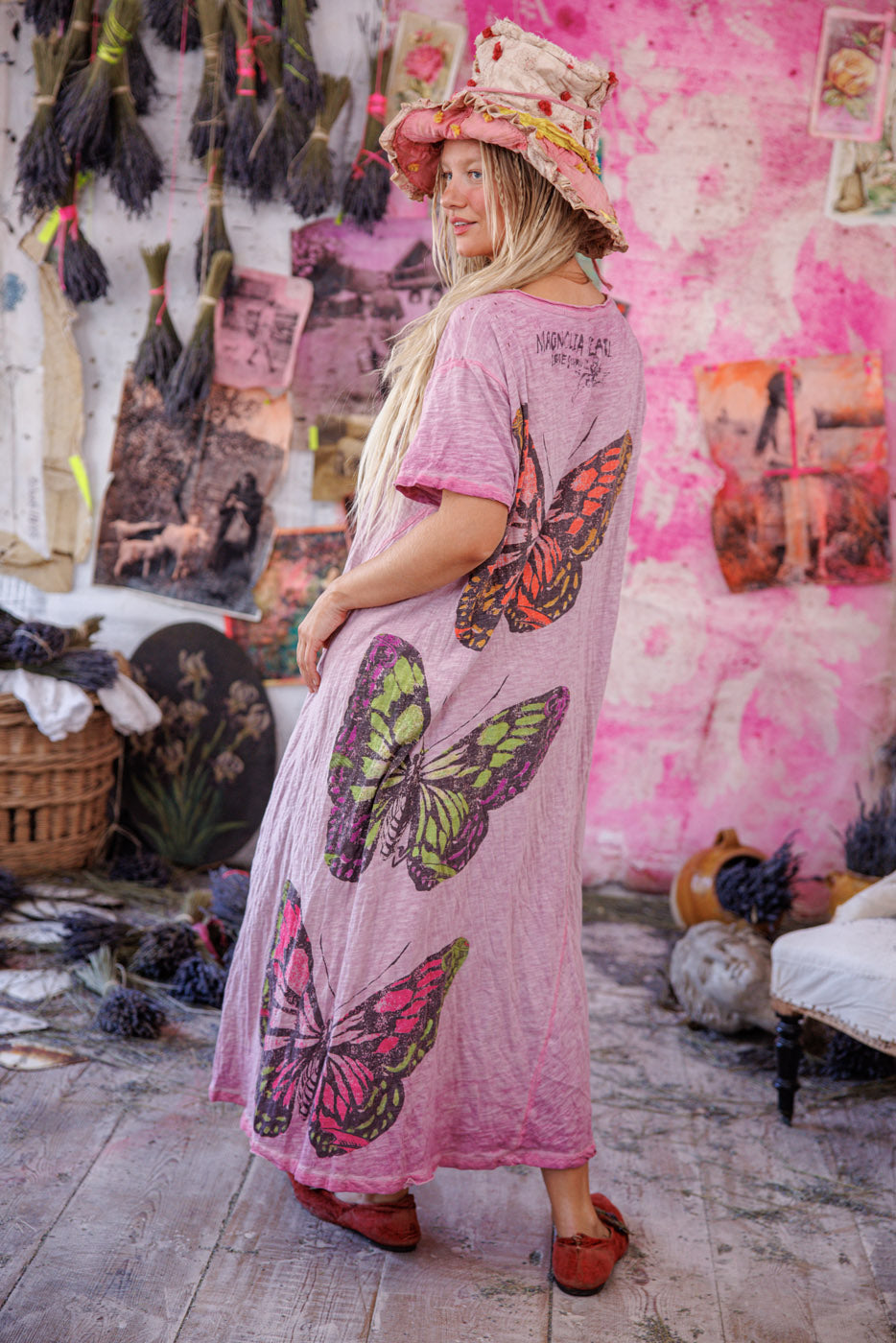 Butterfly Travelers T Dress Magnolia Pearl Clothing