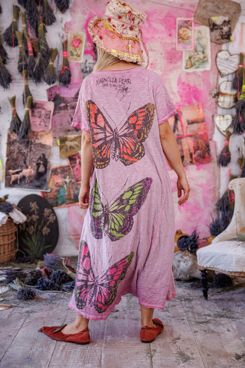 Butterfly Travelers T Dress Magnolia Pearl Clothing