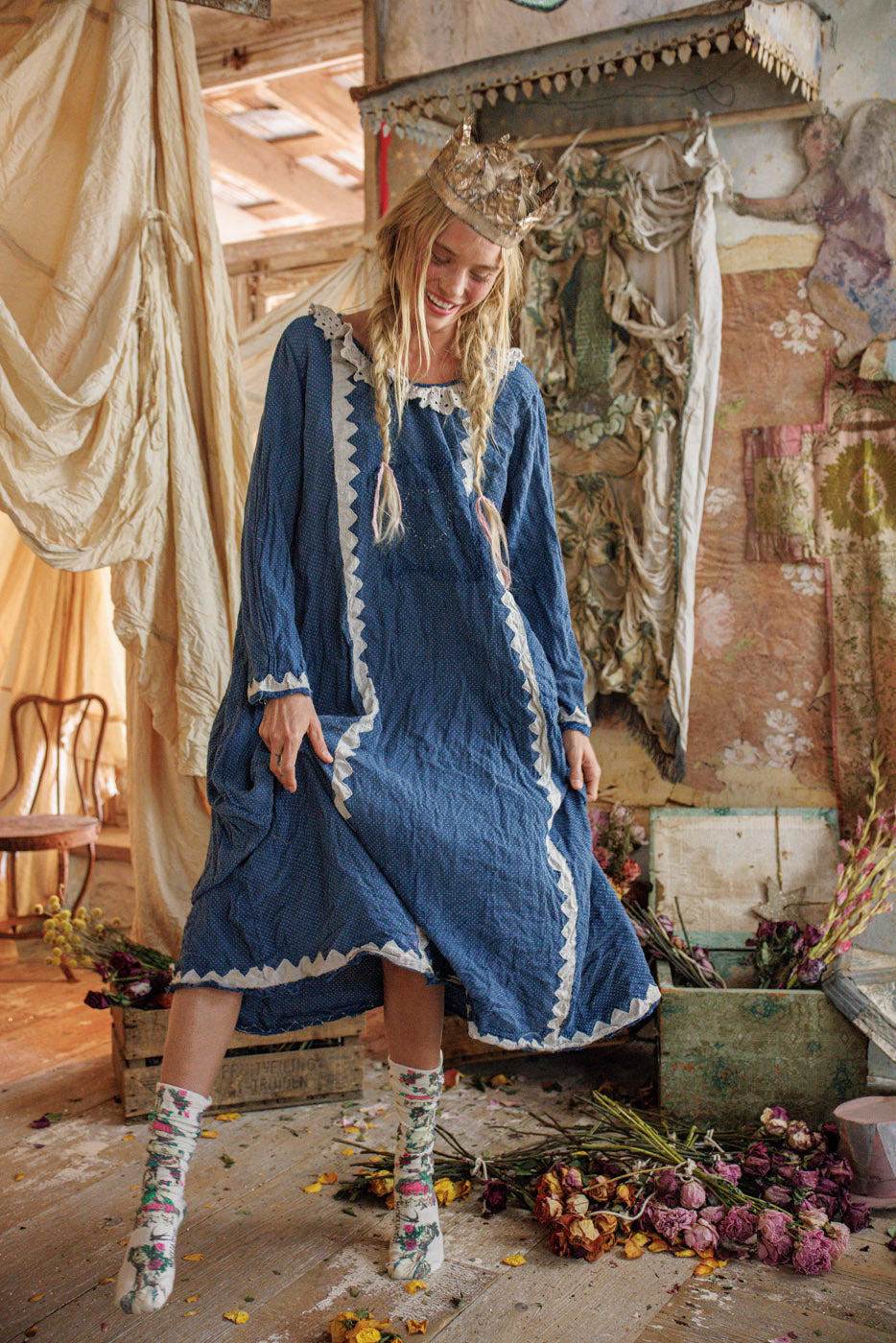 Eudora Dress Magnolia Pearl Clothing