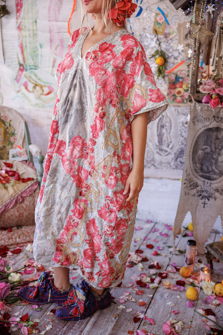Gesù pianse Jaya Kaftan 