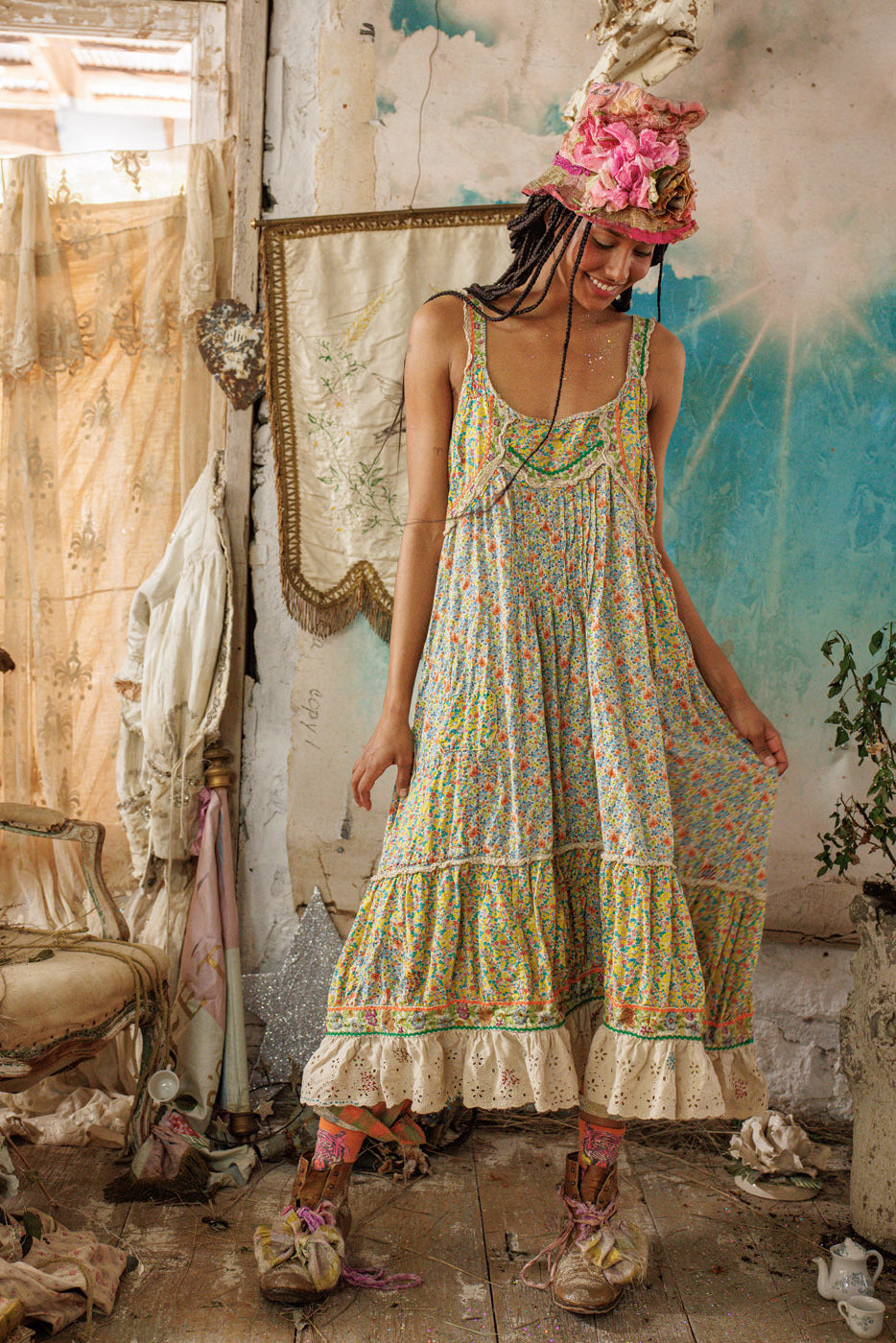 Dalimis Sydni Sundress Manzanilla 