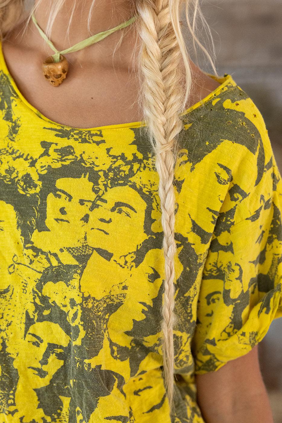 Camiseta Mural Frida 