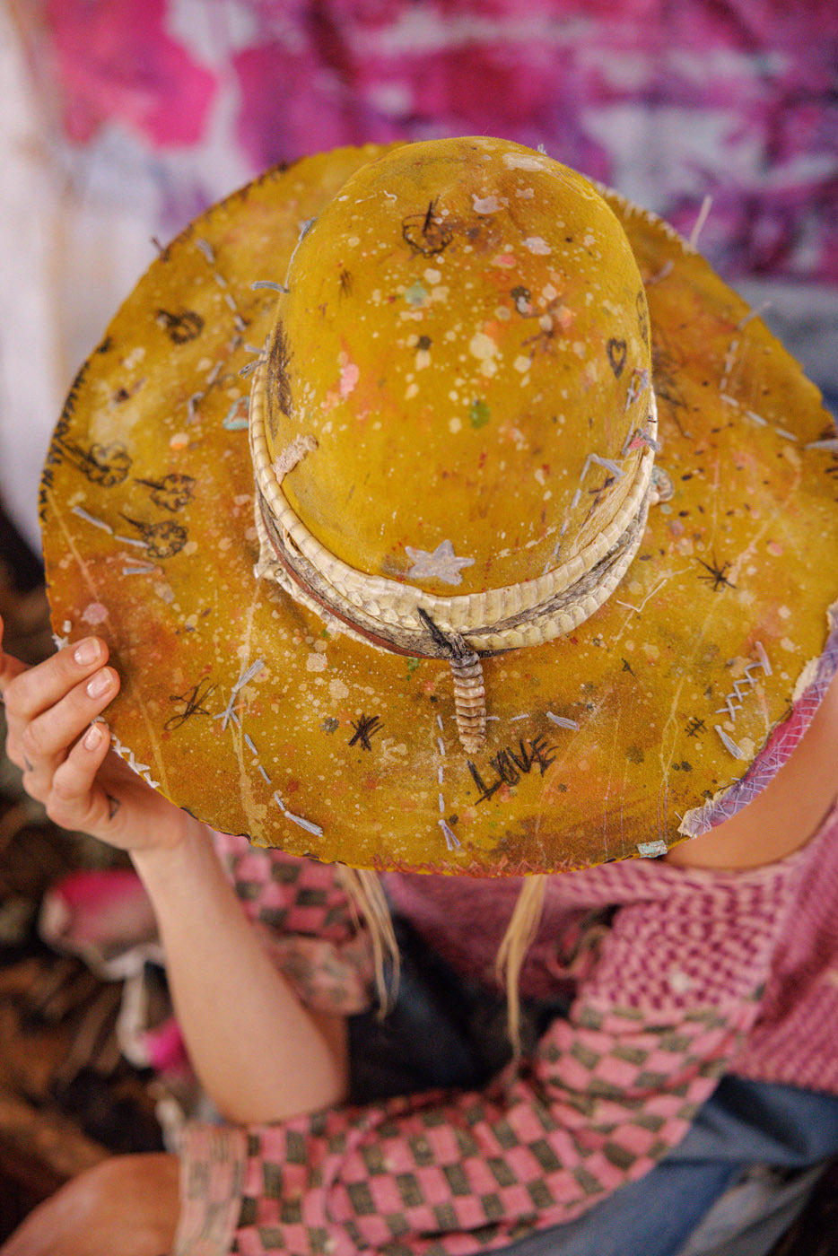 Artist Open Crown Hat Magnolia Pearl Clothing