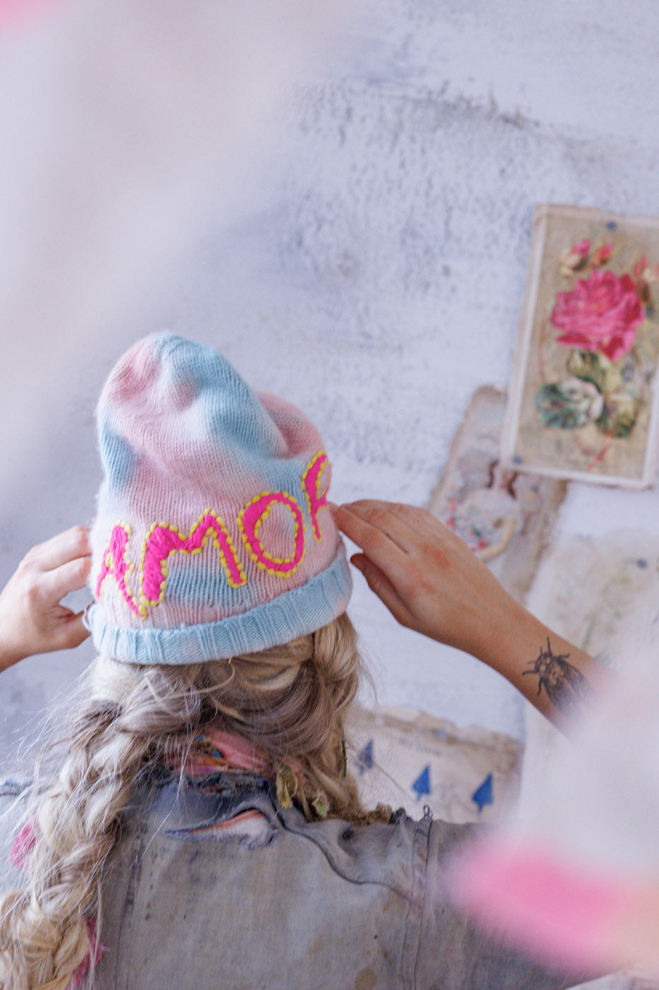 Amor Beanie Magnolia Pearl Clothing