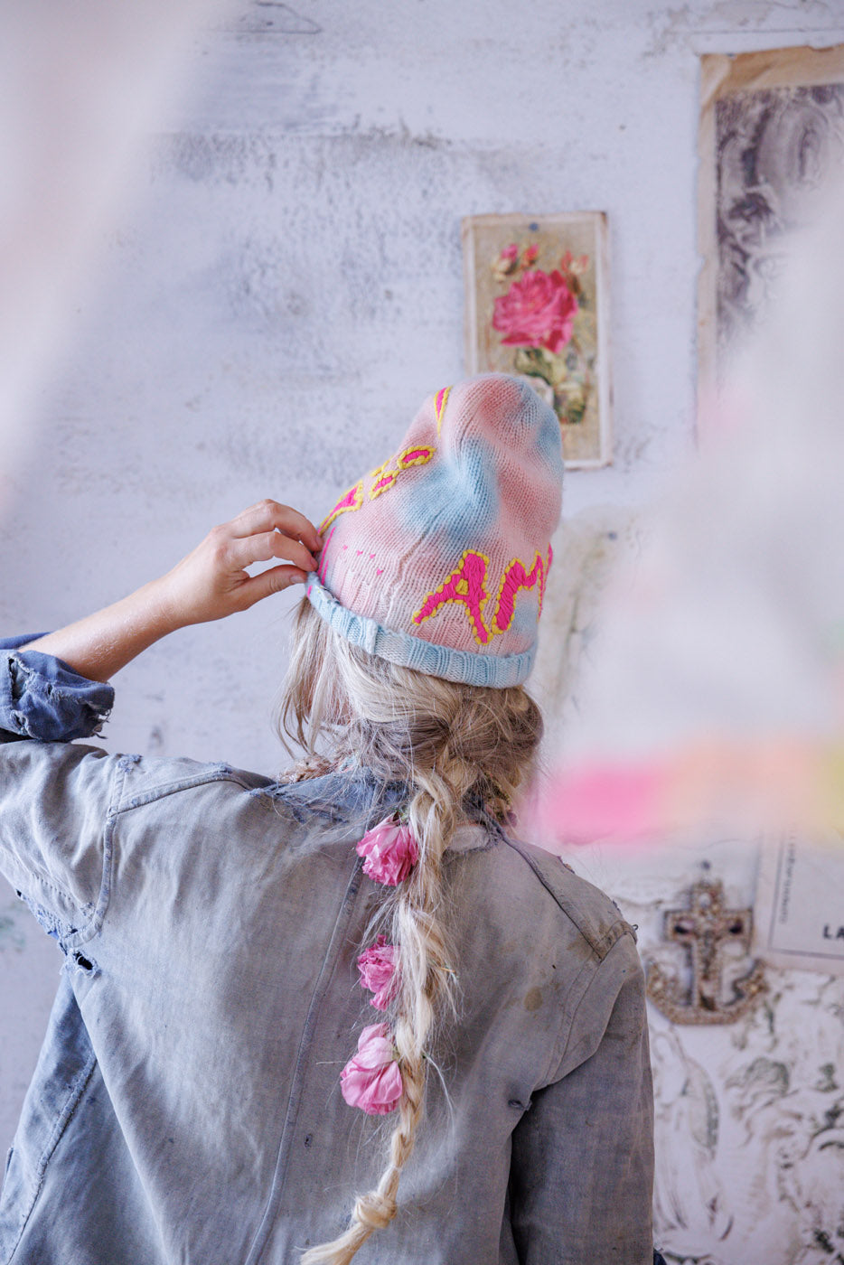 Amor Beanie Magnolia Pearl Clothing