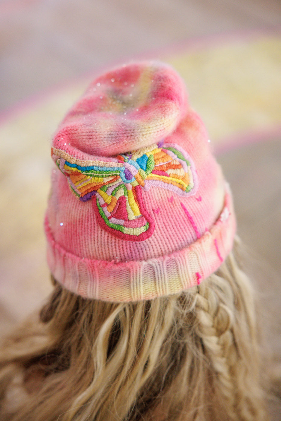 Love Beanie Magnolia Pearl Clothing cashmere tie dye print