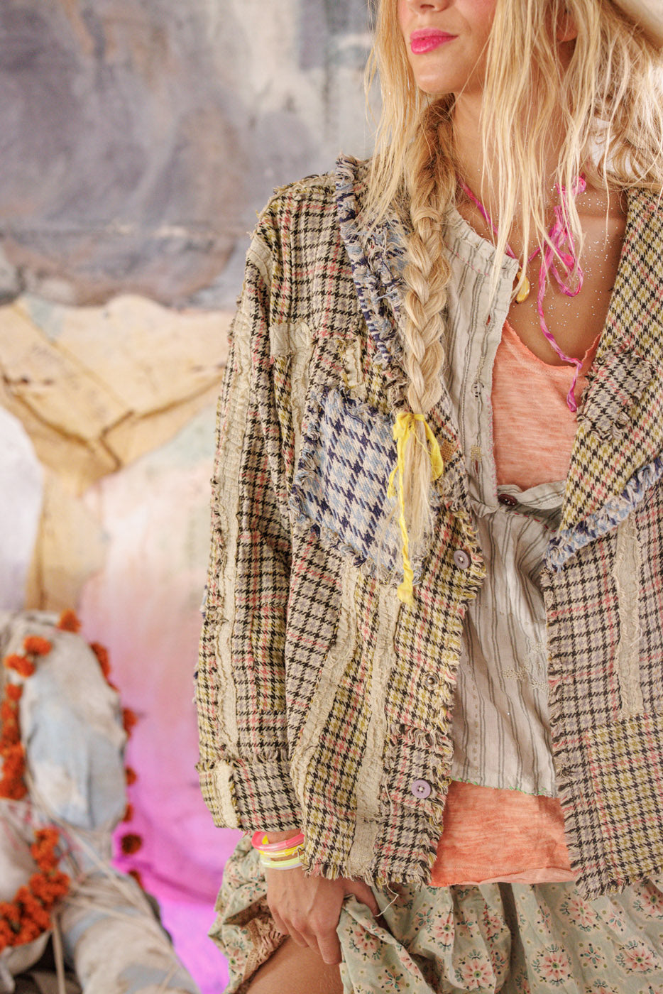 Chaqueta Hazeltine por partes 