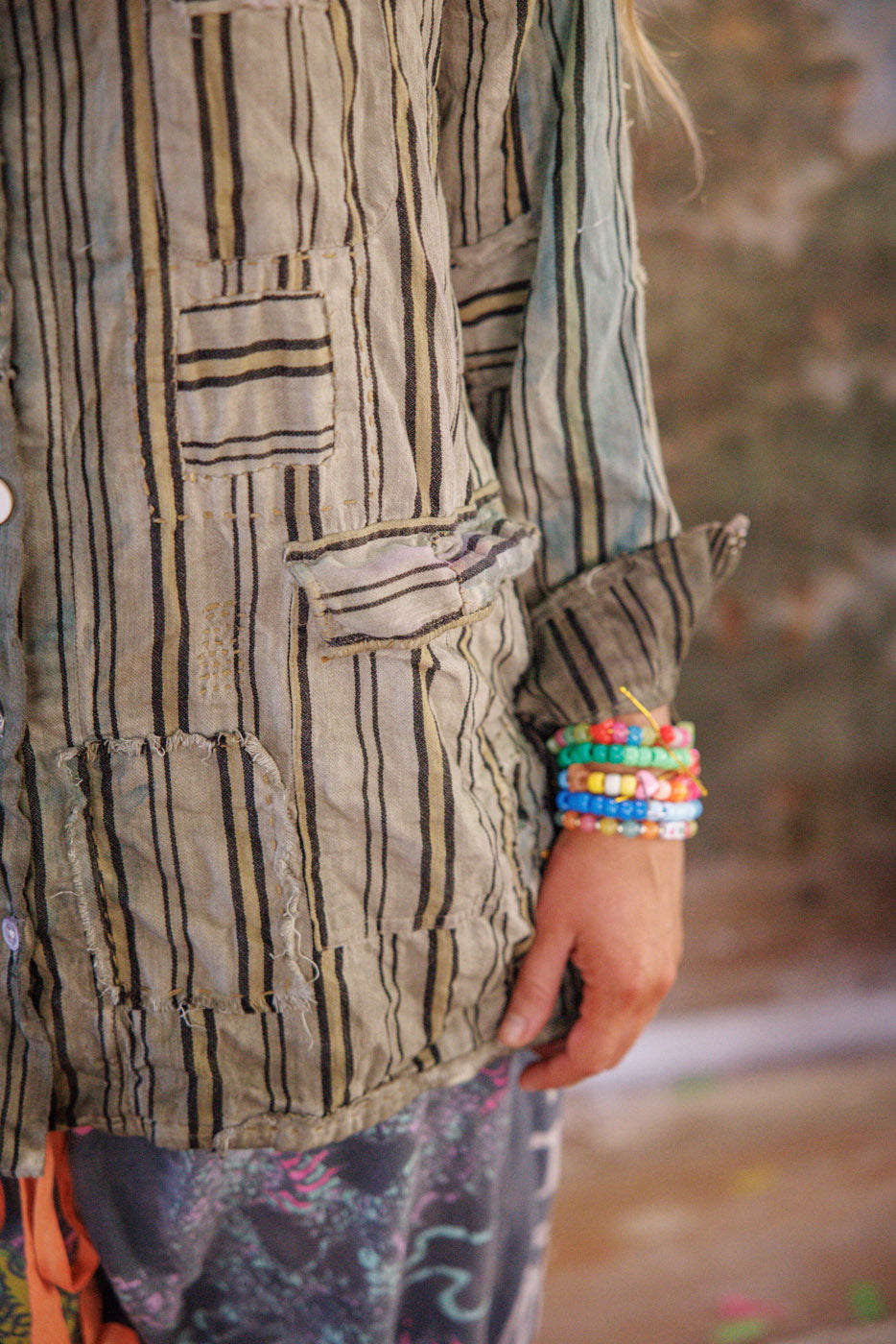 Strawberry Jacket Magnolia Pearl Clothing with stripes