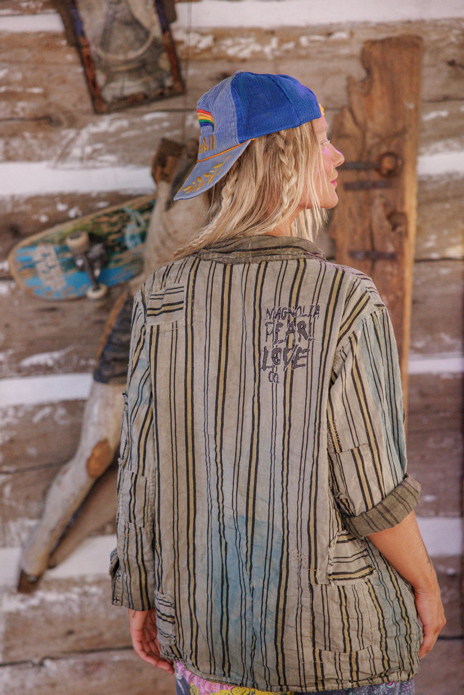 Strawberry Jacket Magnolia Pearl Clothing with stripes