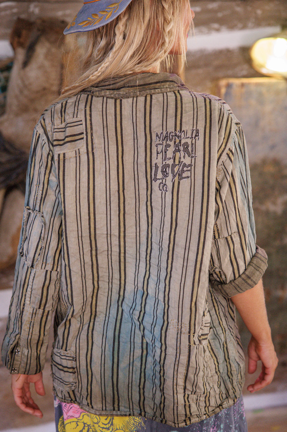 Strawberry Jacket Magnolia Pearl Clothing with stripes