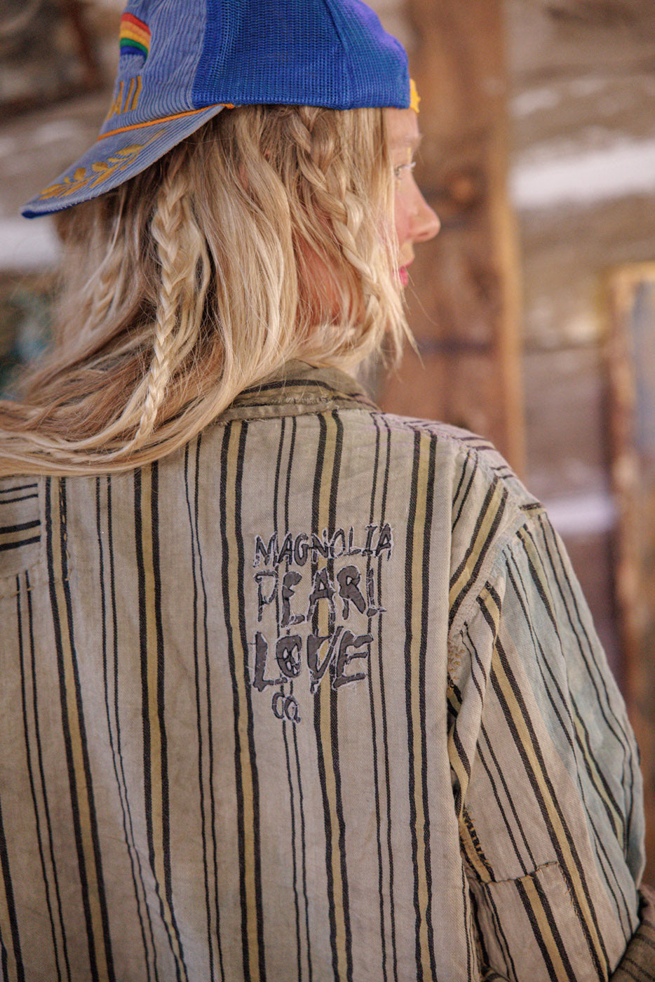 Strawberry Jacket Magnolia Pearl Clothing with stripes