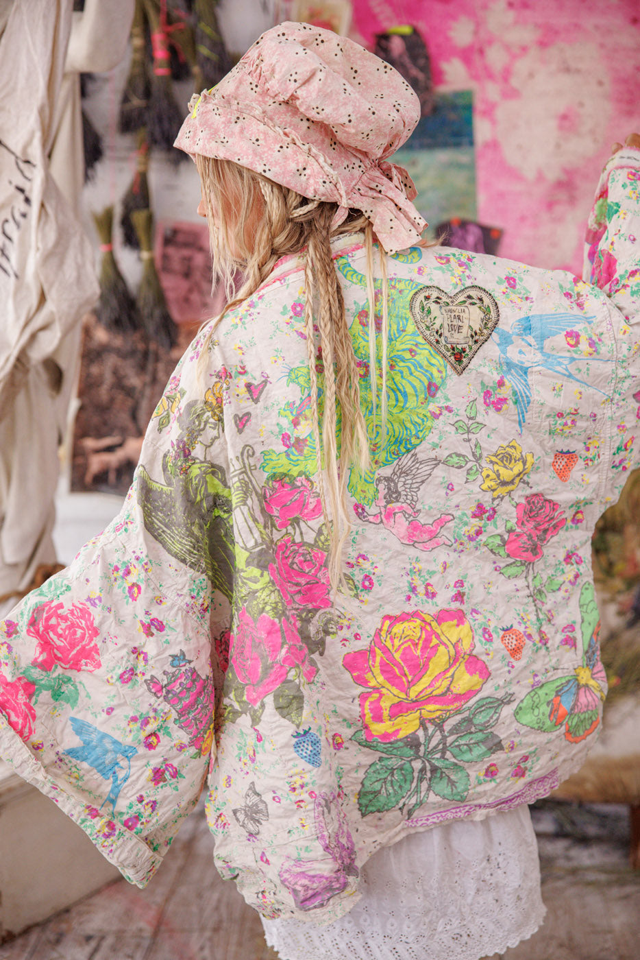 Quilted Daigo Kimono Magnolia Pearl Clothing