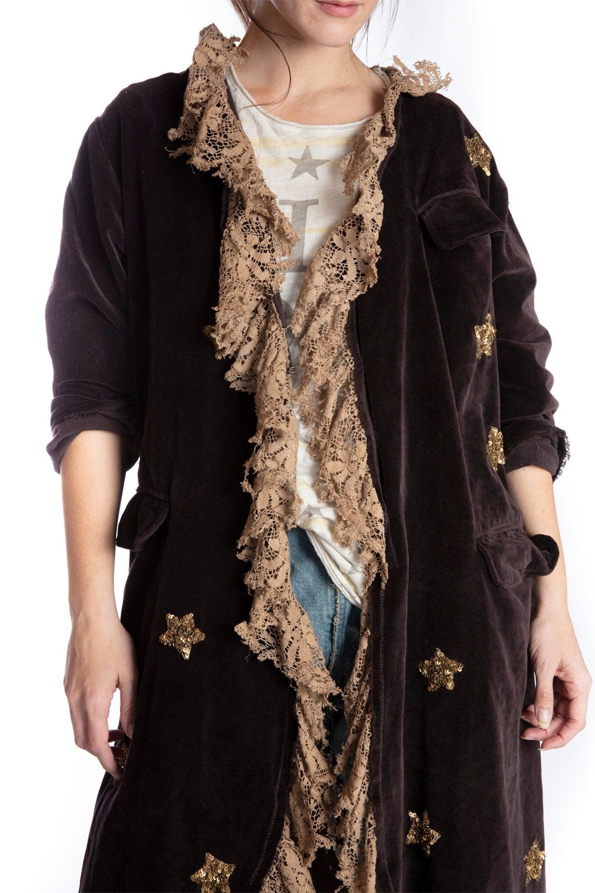 Sequin Star Emery Coat - Magnolia Pearl Clothing