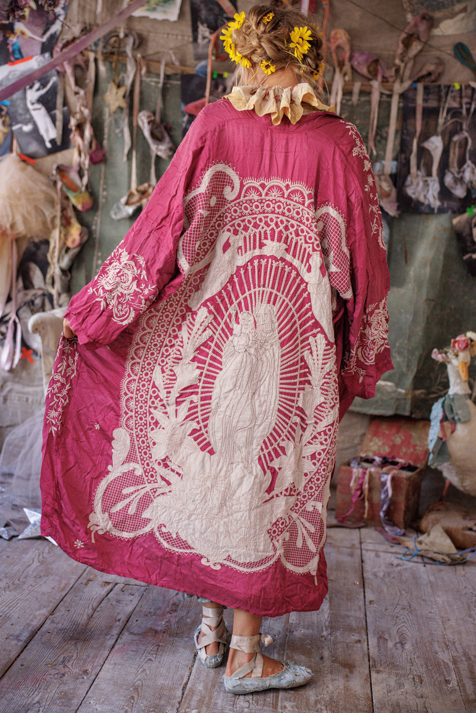 Appliqué Gezegende Kimono 