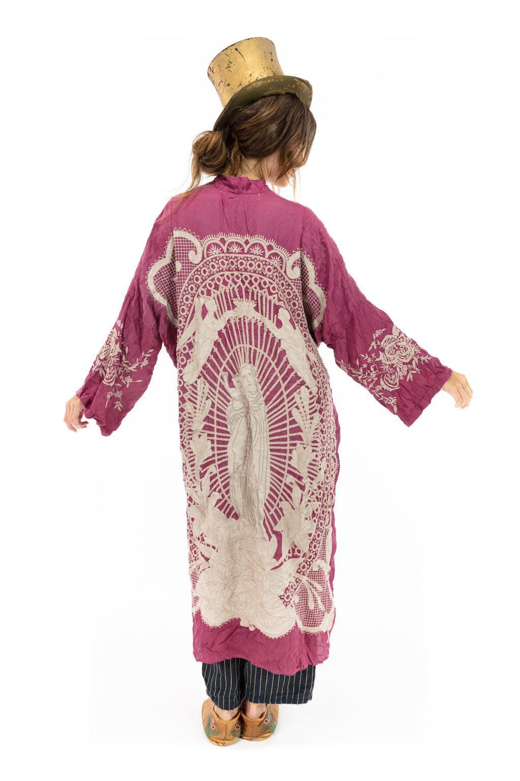 Appliqué Blessed Kimono - Magnolia Pearl Clothing