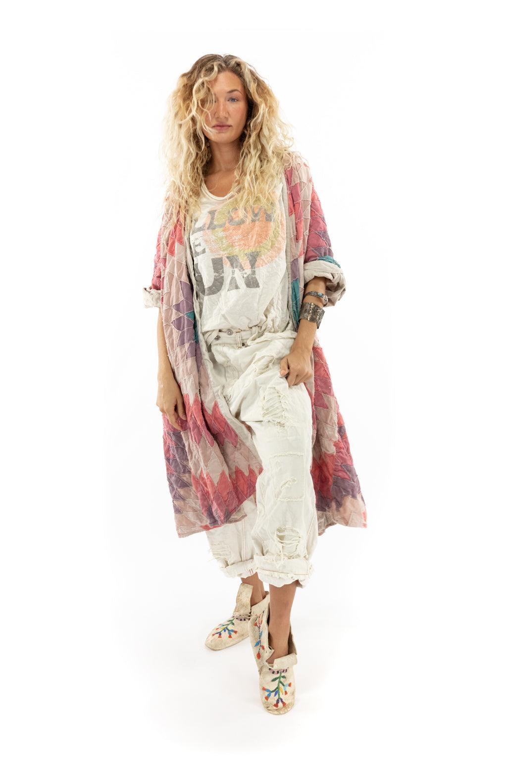 Las Cruces Quiltwork Kimono - Magnolia Pearl Clothing