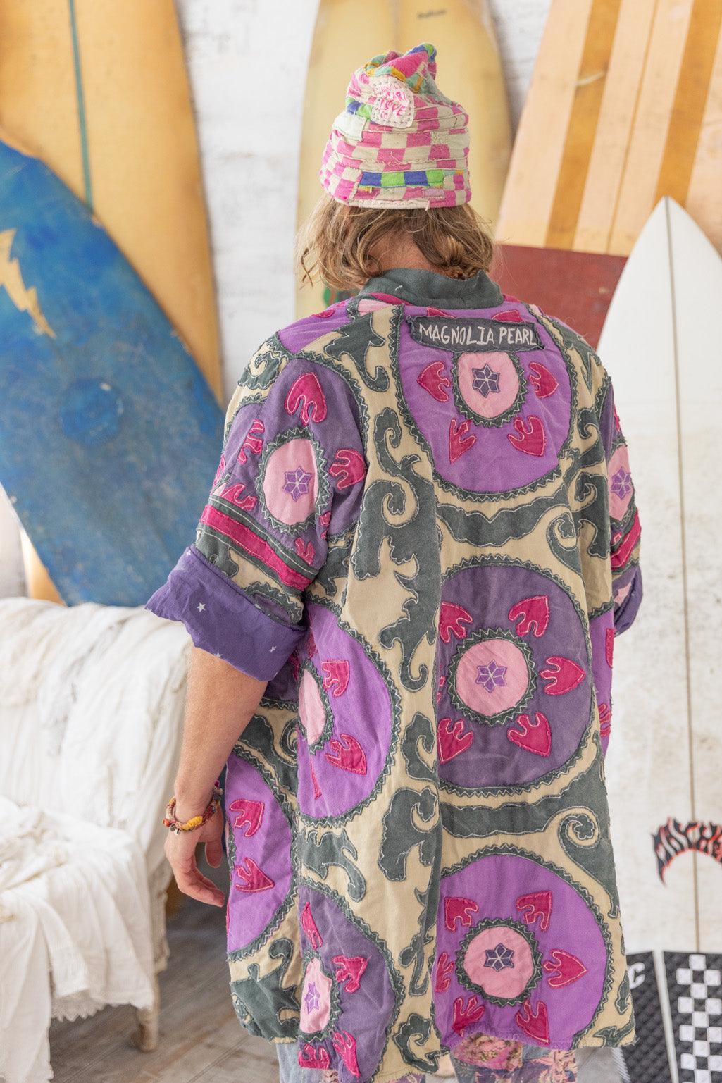 Appliqué Hippie Coat - Magnolia Pearl Clothing