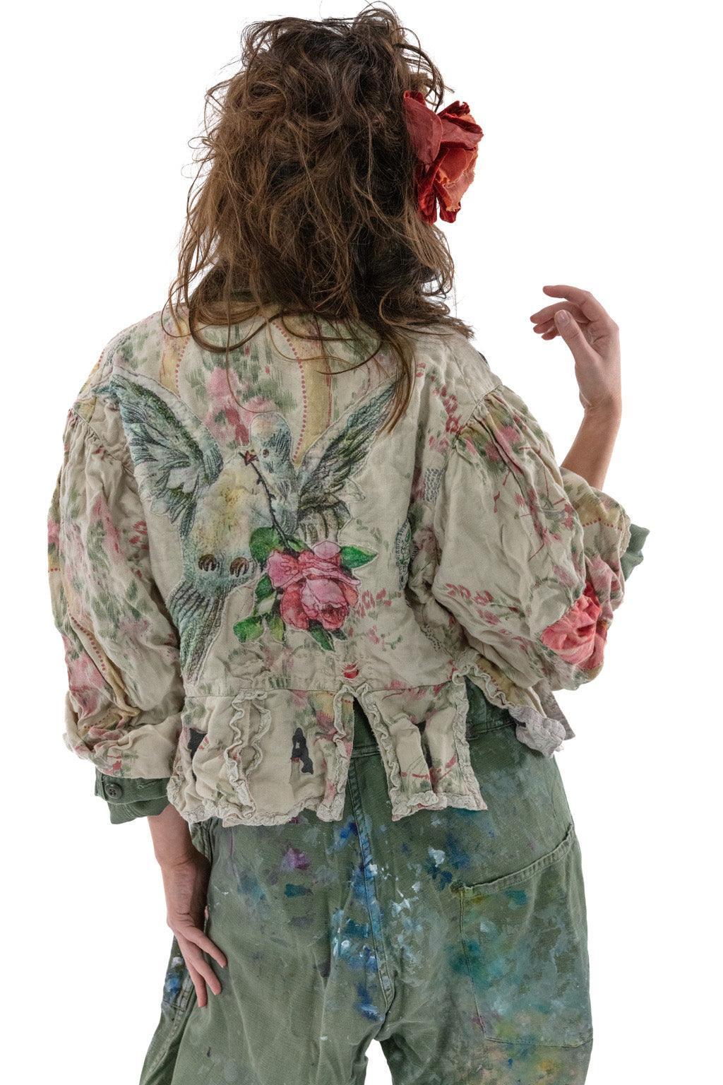 Floral Appliqué Monique Jacket - Magnolia Pearl Clothing