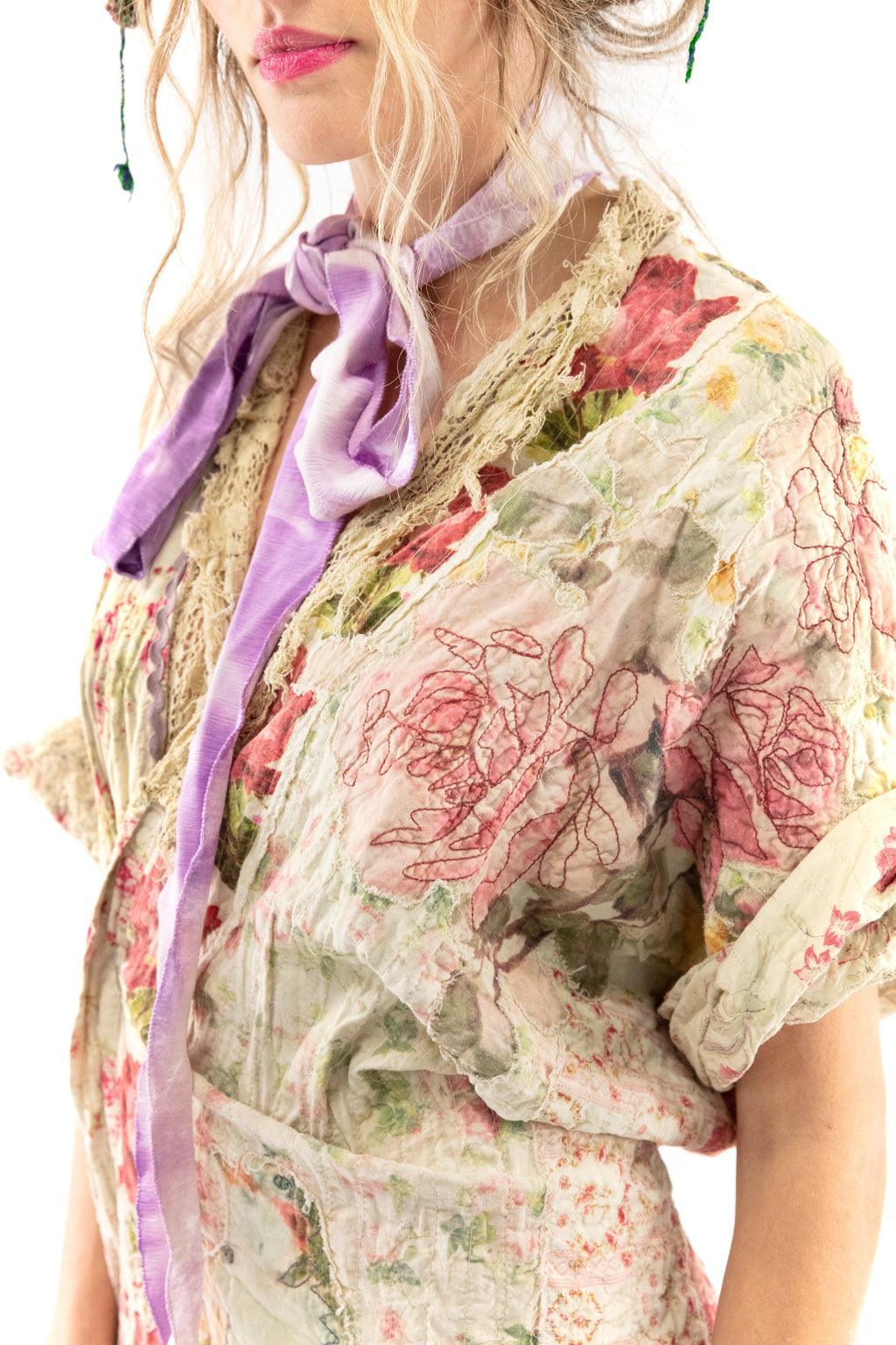 Floral Patchwork Vijji Kimono - Magnolia Pearl Clothing