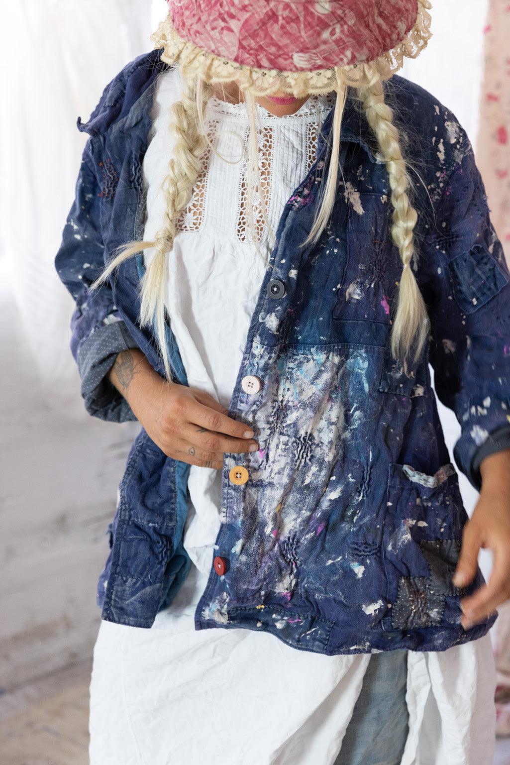 Paint Splatter Tancy Coat - Magnolia Pearl Clothing