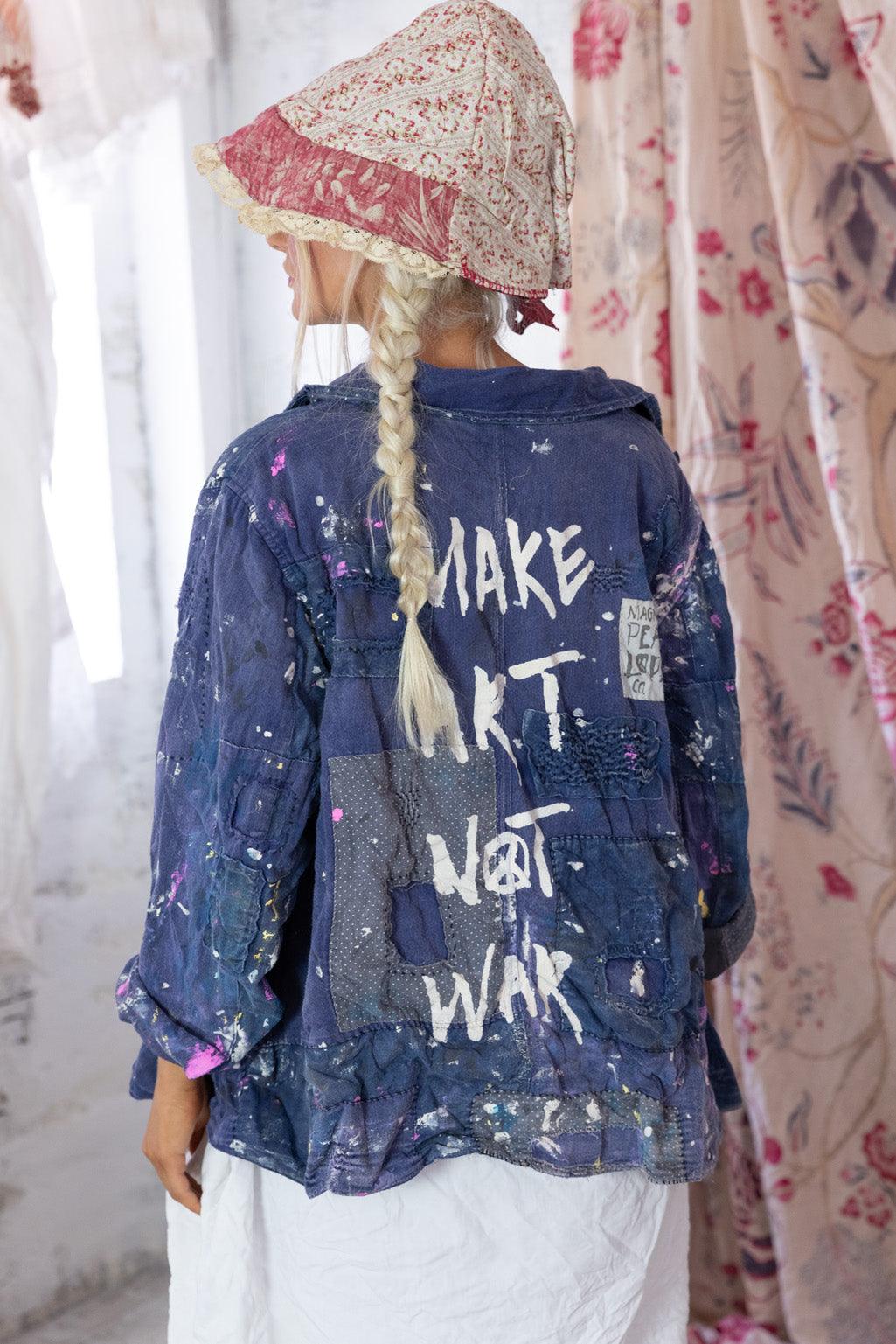 Paint Splatter Tancy Coat - Magnolia Pearl Clothing