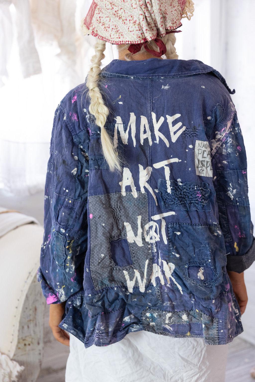 Paint Splatter Tancy Coat - Magnolia Pearl Clothing