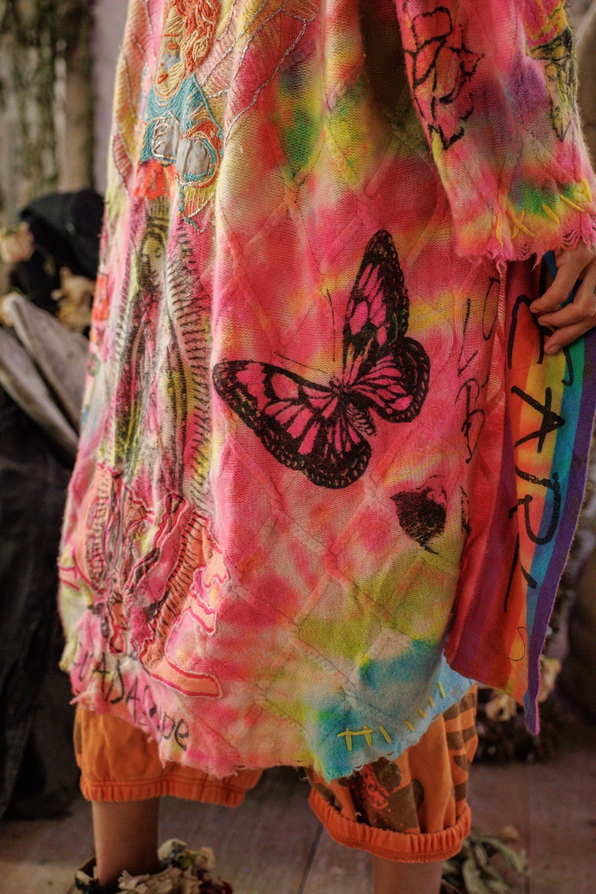 Kimono Madonna a Maglia Grossa 