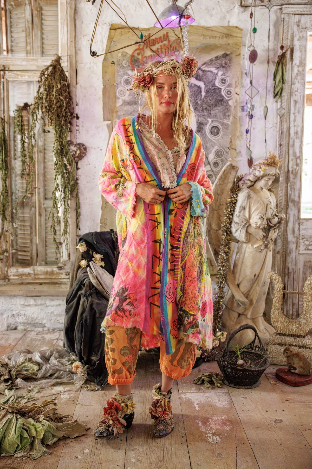 Kimono Madonna a Maglia Grossa 