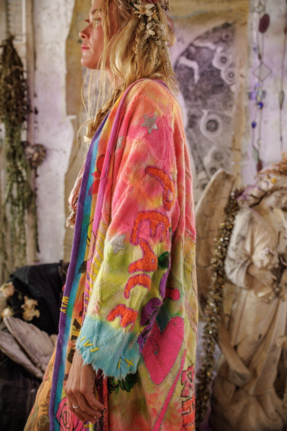 Kimono Madonna a Maglia Grossa 