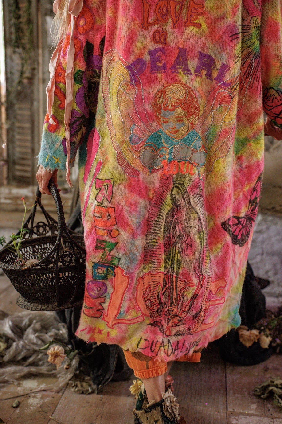 Kimono Madonna a Maglia Grossa 