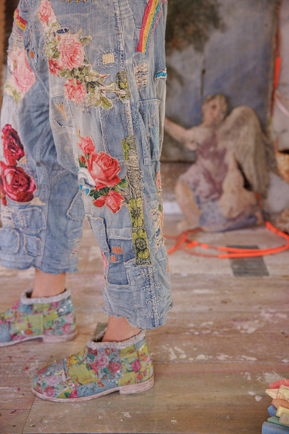 Daphne French Cut Denim Magnolia Pearl Clothing